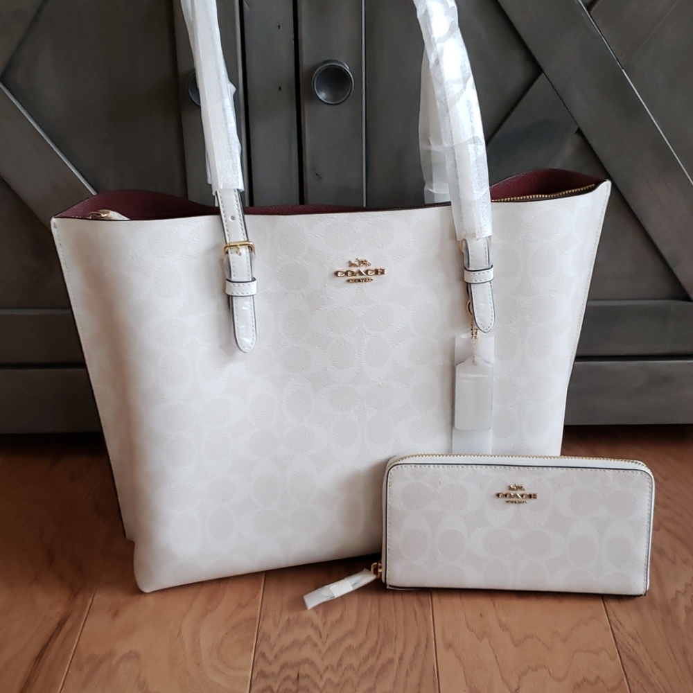 Large purse and wallet set
